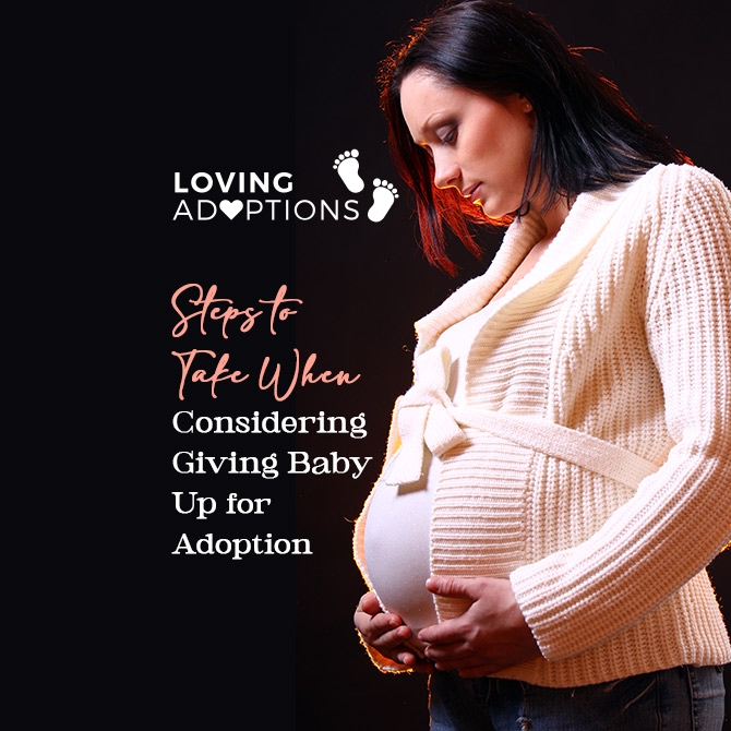 Giving baby up for adoption